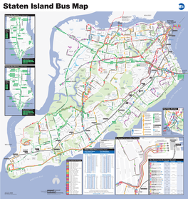 Staten Island Bus Map