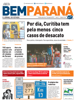 Por Dia, Curitiba Tem Pelo Menos Cinco Casos De Desacato