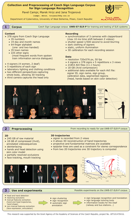 Collection and Preprocessing of Czech Sign Language Corpus For