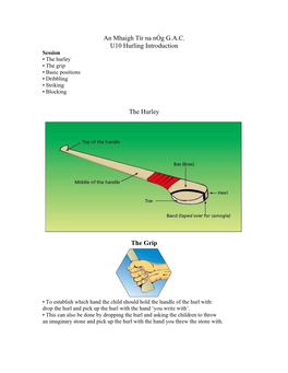 U10 & U12 Hurling Drills