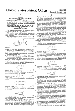 United States Patent Office Patented Nov