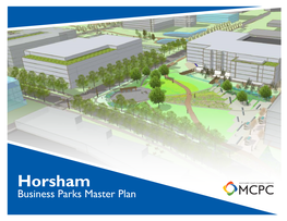 Horsham Business Parks Master Plan Steering Committee