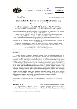 472-IJBCS-Article-Dr Alexandre Dansi