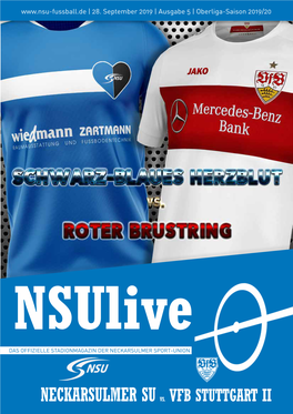 Neckarsulmer Su Vs. Vfb Stuttgart Ii