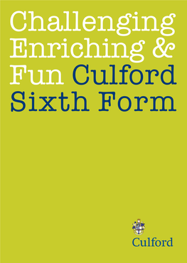Sixth Form Information Guide
