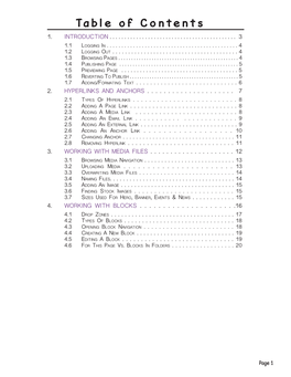 WCMS Training Manual 2019