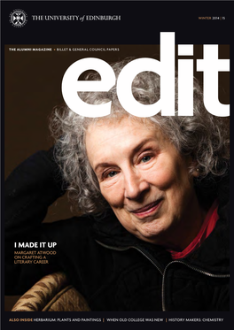 I Made It up Margaret Atwood on Crafting a Literary Career