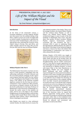 Life of Pie: William Playfair and the Impact of the Visual