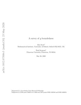 Arxiv:1812.07500V3 [Math.CO] 25 May 2020