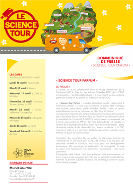 Science Tour Parfum »