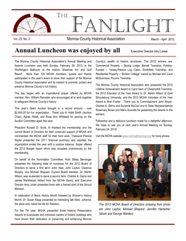 The Fanlight | March-April 2012