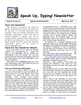 Suepping News May-June 17 #2