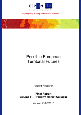 ESPON Territorial Futures Final Report Vol. F Property Markets