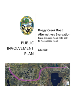 Public Involvement Plan