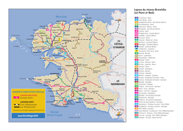 Lignes Du Réseau Breizhgo (Ex Penn Ar Bed) 22 CÔTES- D'armor 56