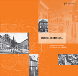 Hattingen Historisch... Altstadtrundgang