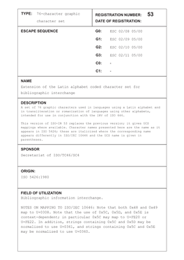 Iso-5426 (Lams)