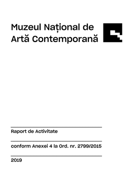 Muzeul Naional De Art Contemporan