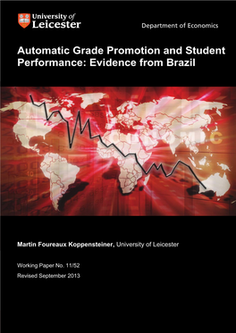 Automatic Grade Promotion and Student Performance: Evidence from Brazil