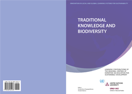 Traditional Knowledge and Biodiversity