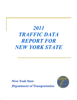 2011 Traffic Data Report for New York State