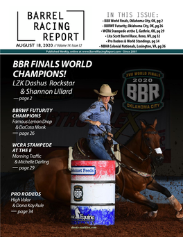 BBR FINALS WORLD CHAMPIONS! LZK Dashus Rockstar & Shannon Lillard — Page 2