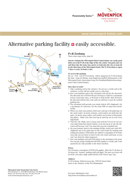 Factsheet Parking AMSHH