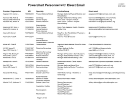 Powerchart Personnel with Direct Email 6:06:12AM