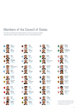 Members of the Council of States