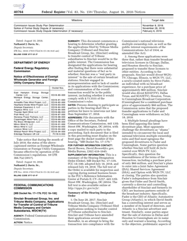 Federal Register/Vol. 83, No. 159/Thursday, August 16, 2018