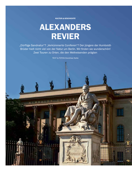 Alexanders Revier