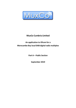 Muxco Cumbria Limited