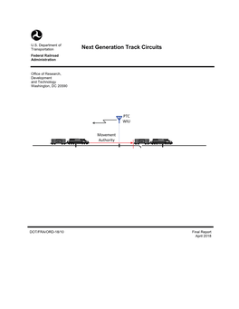 Next Generation Track Circuits DTFR53-11-D-00008L