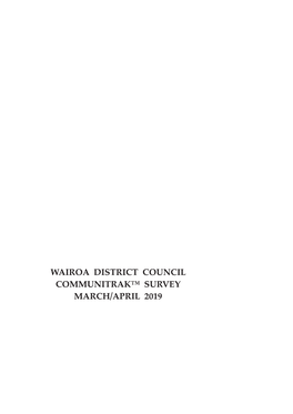 Communitrak Survey Report 2019