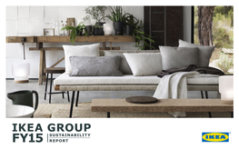Ikea Group Sustainability Fy15 Report Contents