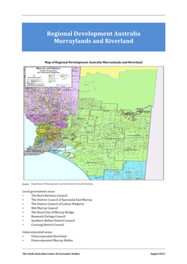 Regional Development Australia Murraylands and Riverland