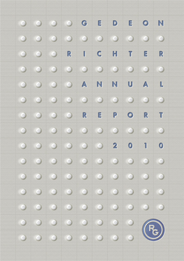 Richter Annual Report2010.Pdf