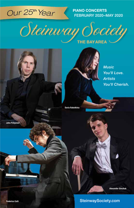 Steinway Society 2019-2020 Program Two (Pdf)