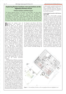 Exploring Roman Caerleon: New Excavations at the Legionary Fortress