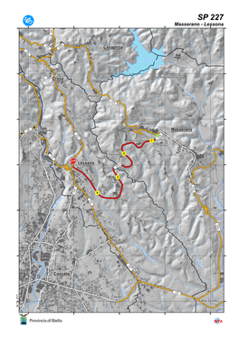 SP 227 Masserano - Lessona Lunghezza3830 M F - Strada Locale (Extraurbana Ed Urbana)