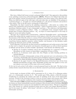 Research Statement Paul Apisa