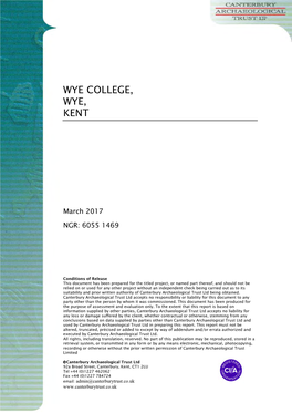 Wye College, Wye, Kent