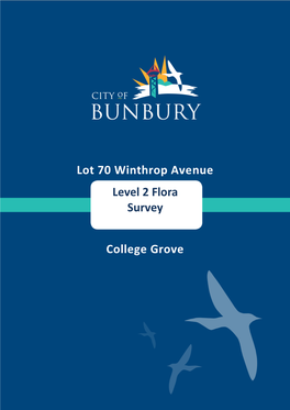 Level Two Flora Survey Lot 70 Winthrop Ave College Grove