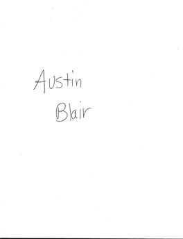 Austin Blair: Civil War Governor, R 1861--1862 VOLUME 49 SEPTEMBER 1965 NUMBER 3 Jean Joy L