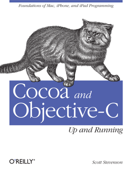 Cocoa and Objective-C: up and Running