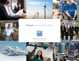 2010 Environmental, Social and Governance Report ­Goldman Sachs Business Principles