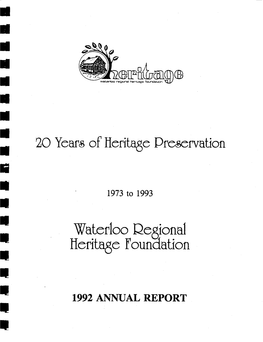A Do. Cismos U N N N 20 Years of Heritage Preservation