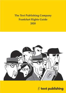 The Text Publishing Company Frankfurt Rights Guide 2020