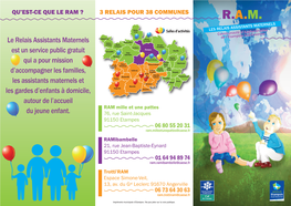 Ram ? 3 Relais Pour 38 Communes R