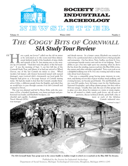 THE COGGY BITS of CORNWALL SIA Study Tour Review